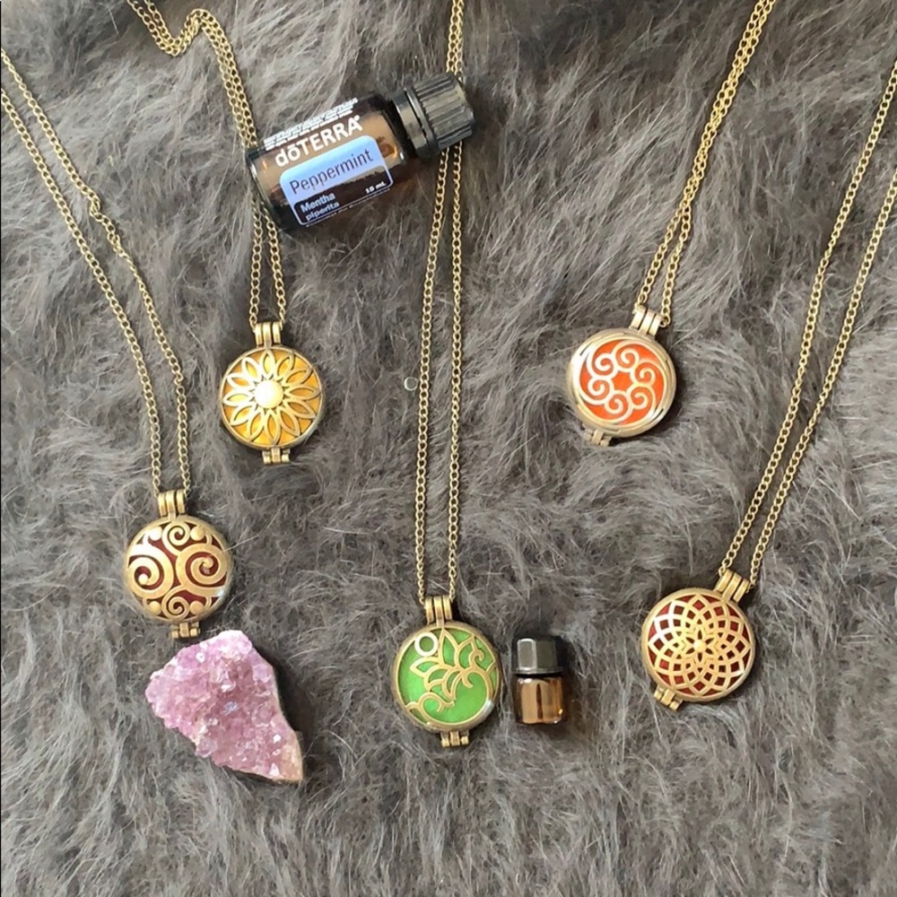 Aromatherapy Essential Oil Diffuser Locket - Picture 3 of 4